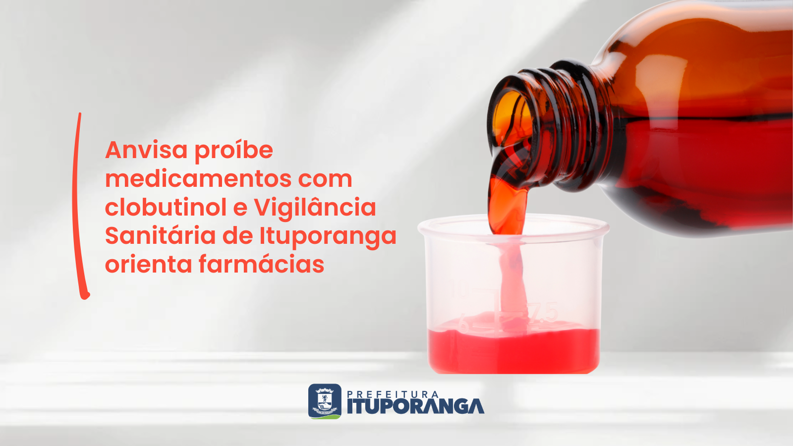 Anvisa proíbe medicamentos com clobutinol e Vigilância Sanitária de Ituporanga orienta farmácias